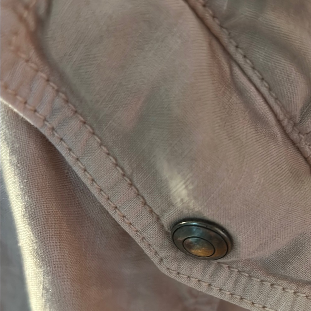 Free People Cream Bomber Jacket - Picture 4 of 14